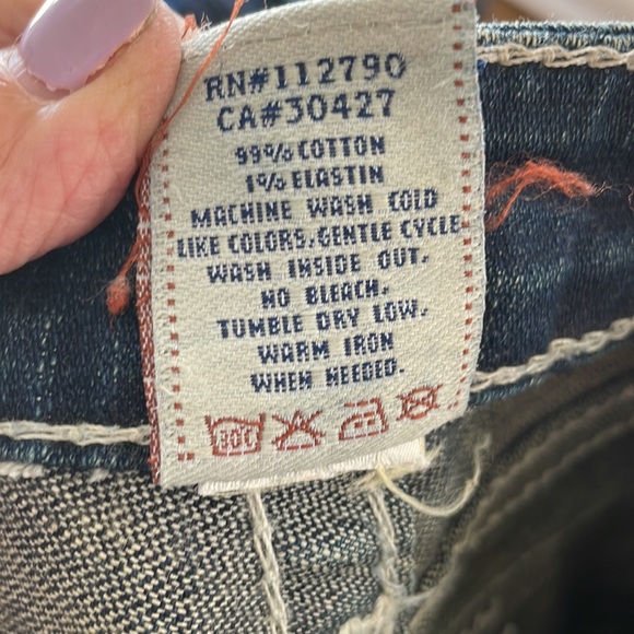 TRUE RELIGION “Joey Big T”  Bootcut Jeans, Size 28 - Picture 11 of 11